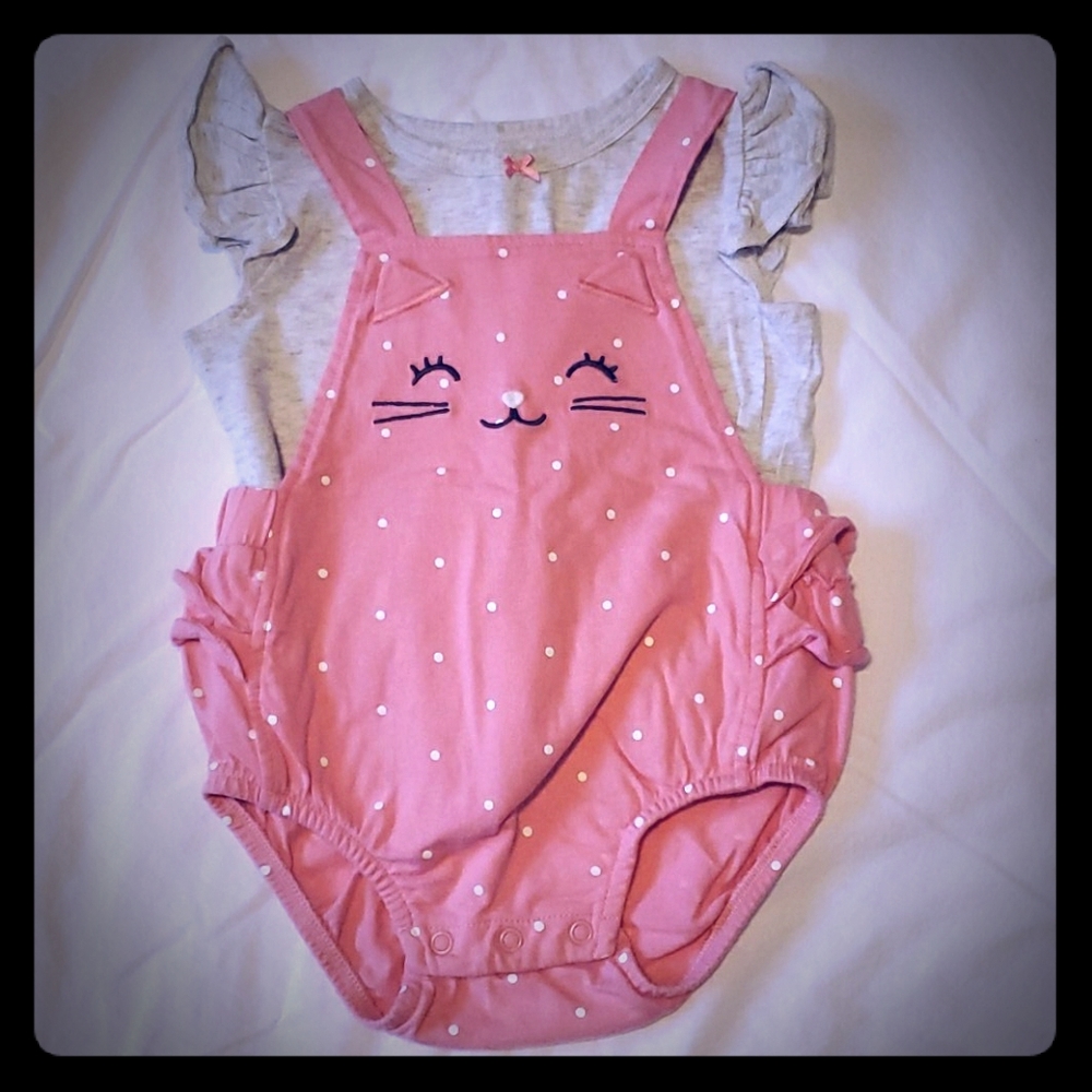 2pc baby girl romper